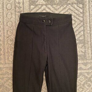 Forever 21 High Waisted Black Ribbed Legging Pants S